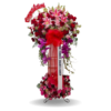 Standing flower Nalea Florist AURELISSA 16 dengan rangkaian bunga segar untuk berbagai ucapan