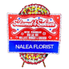 Karangan bunga papan selamat sukses FELICIA 06 dengan rangkaian bunga segar