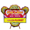 Karangan bunga papan selamat sukses Nalea Florist CAMILLA 03 dengan rangkaian bunga segar