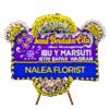 Karangan bunga papan duka cita Nalea Florist EMILIA 30 dengan rangkaian bunga segar