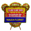 Karangan bunga papan selamat sukses Nalea Florist GABRIELLA 07 dengan rangkaian bunga segar