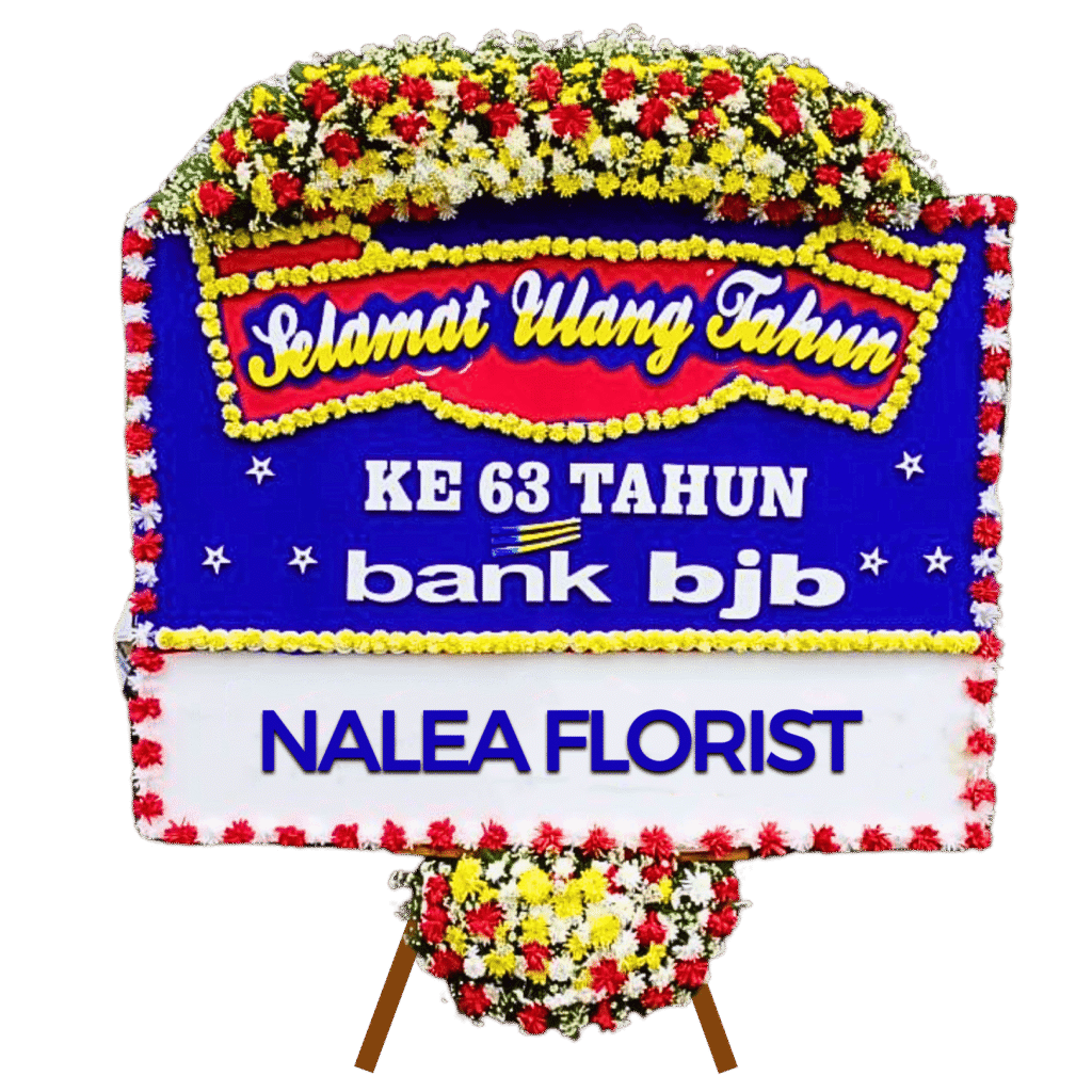 Karangan bunga papan selamat sukses Nalea Florist FRANCESCA 06 dengan rangkaian bunga segar