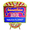 Karangan bunga papan selamat sukses Nalea Florist ROSALINE 15 dengan rangkaian bunga segar