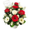 Bunga meja Nalea Florist SERAVIA 08 dengan rangkaian bunga segar