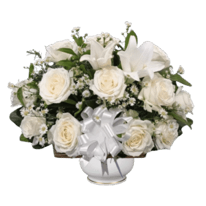 Bunga meja Nalea Florist AVESSA 07 dengan rangkaian bunga segar