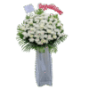 Standing flower Nalea Florist AVORELIA 23 dengan rangkaian bunga segar untuk berbagai ucapan