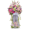 Standing flower Nalea Florist FLORENZA 26 dengan rangkaian bunga segar untuk berbagai ucapan